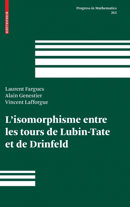 L?ISOMORPHISME ENTRE LES TOURS DE LUBIN-TATE ET DE DRINFELD