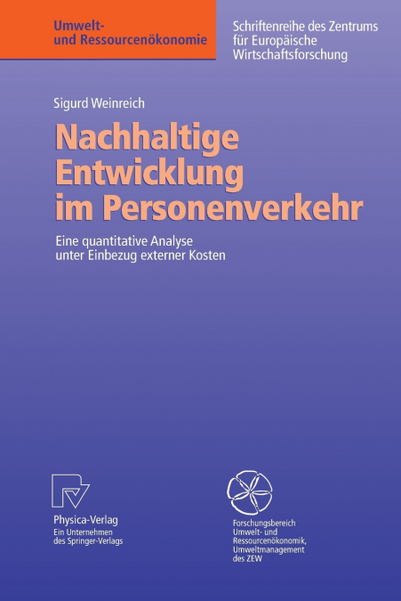 NACHHALTIGE ENTWICKLUNG IM PERSONENVERKEHR