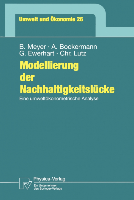 MODELLIERUNG DER NACHHALTIGKEITSLUCKE