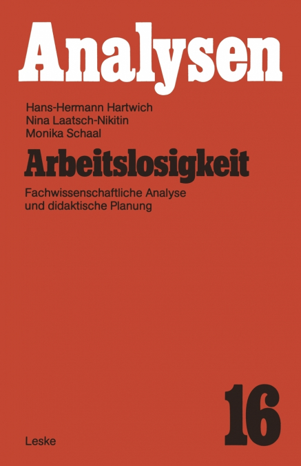 ARBEITSLOSIGKEIT