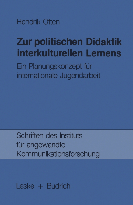 ZUR POLITISCHEN DIDAKTIK INTERKULTURELLEN LERNENS