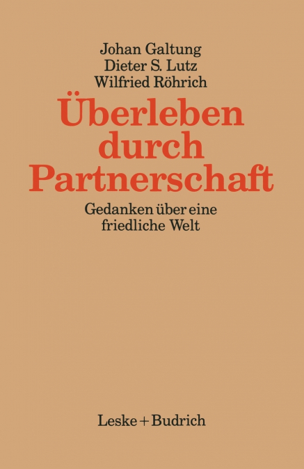 UBERLEBEN DURCH PARTNERSCHAFT