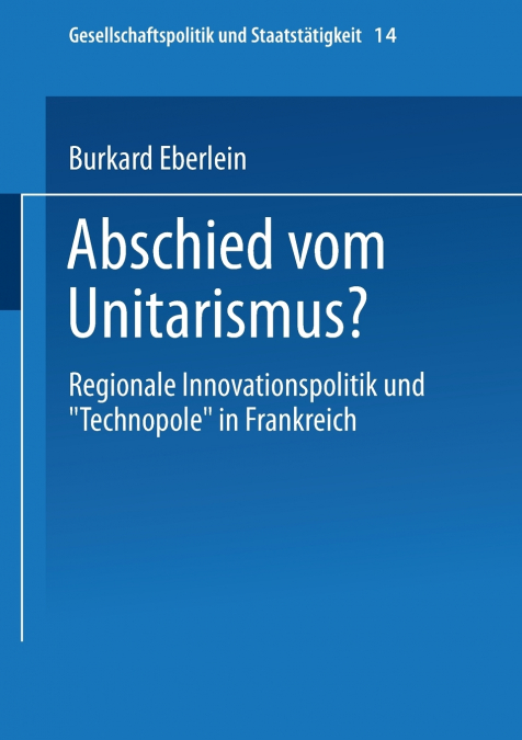 ABSCHIED VOM UNITARISMUS?