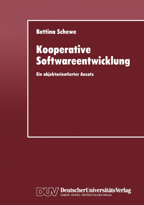 KOOPERATIVE SOFTWAREENTWICKLUNG