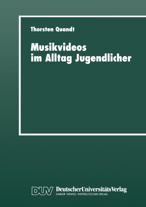 MUSIKVIDEOS IM ALLTAG JUGENDLICHER