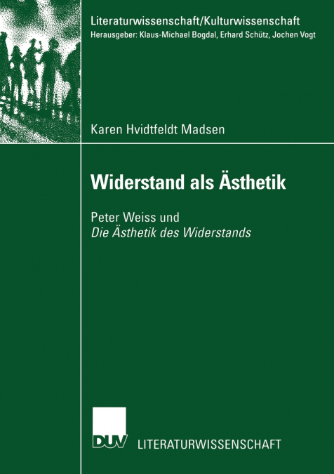 WIDERSTAND ALS ?STHETIK