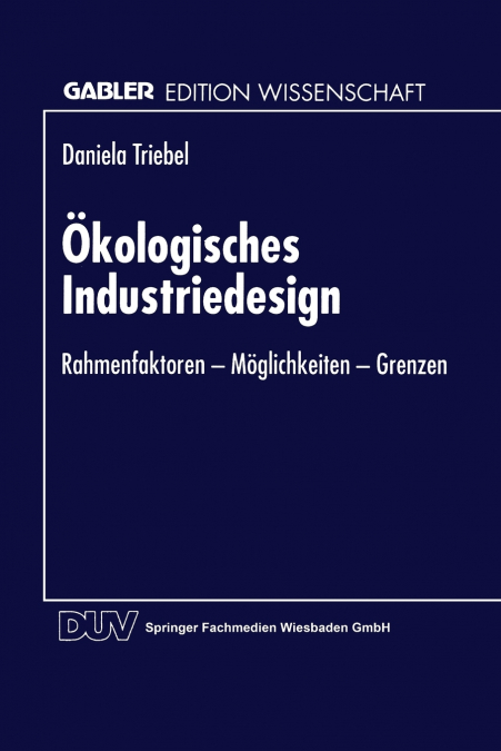 OKOLOGISCHES INDUSTRIEDESIGN