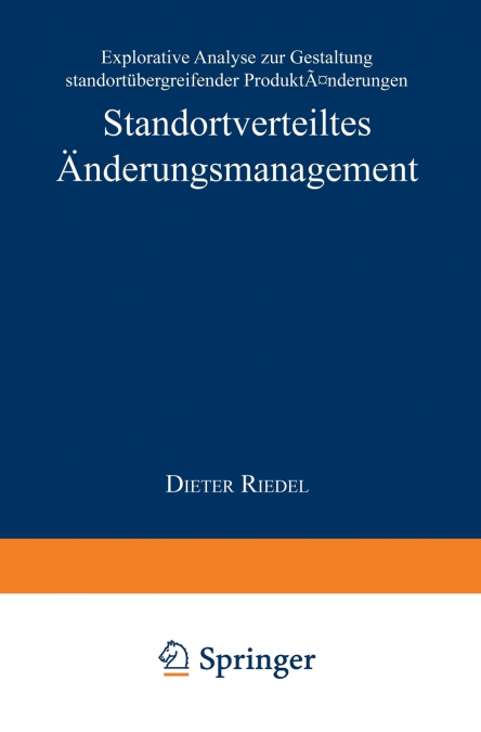 STANDORTVERTEILTES ?NDERUNGSMANAGEMENT