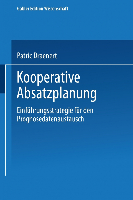 KOOPERATIVE ABSATZPLANUNG