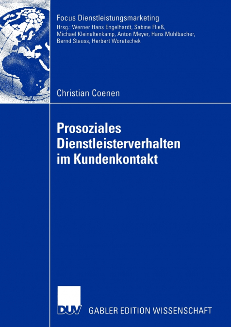 PROSOZIALES DIENSTLEISTERVERHALTEN IM KUNDENKONTAKT