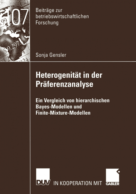 HETEROGENITAT IN DER PRAFERENZANALYSE