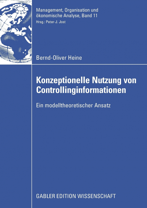KONZEPTIONELLE NUTZUNG VON CONTROLLINGINFORMATIONEN