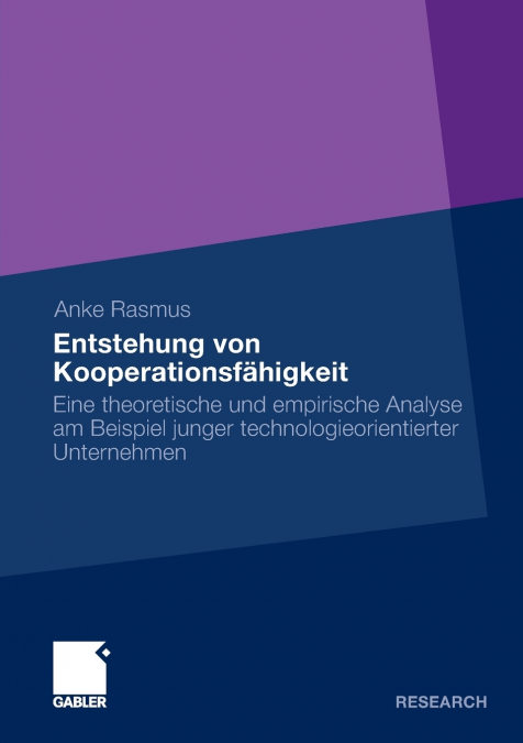 ENTSTEHUNG VON KOOPERATIONSFAHIGKEIT