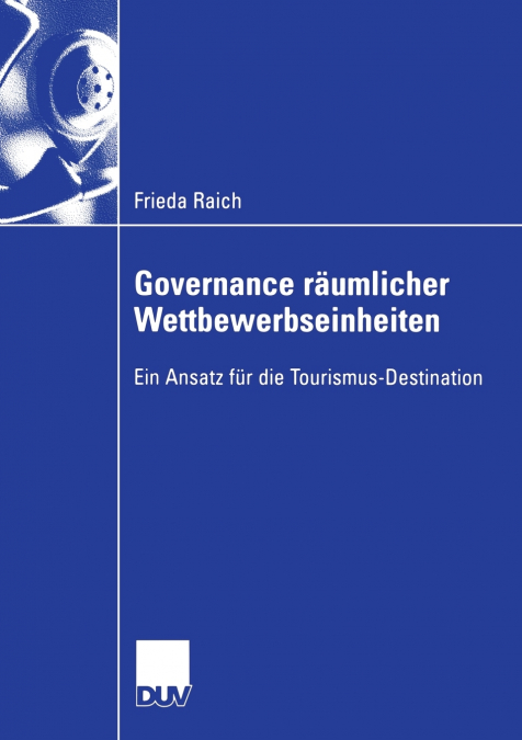 GOVERNANCE RAUMLICHER WETTBEWERBSEINHEITEN