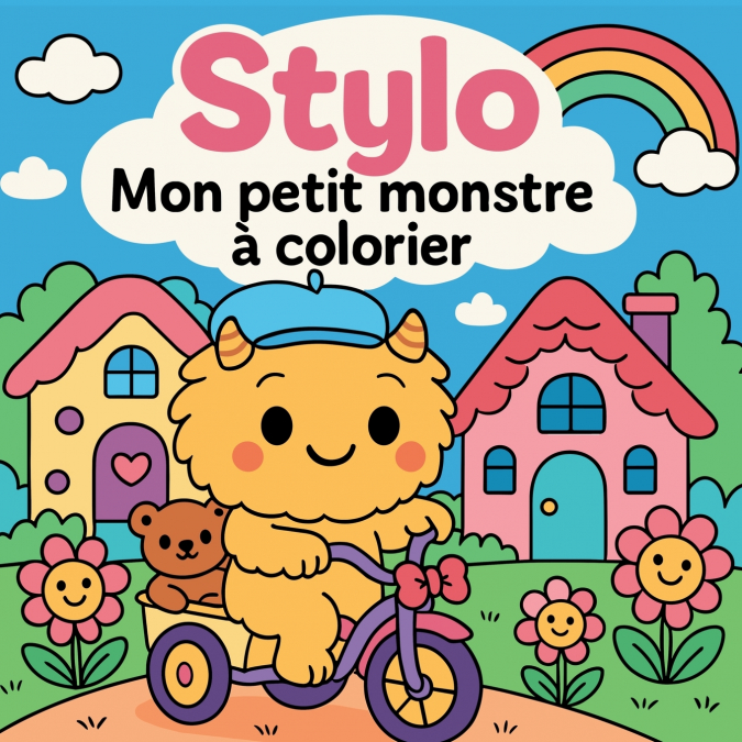 STYLO - MON PETIT MONSTRE A COLORIER