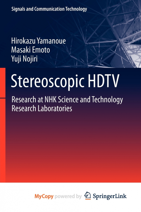STEREOSCOPIC HDTV
