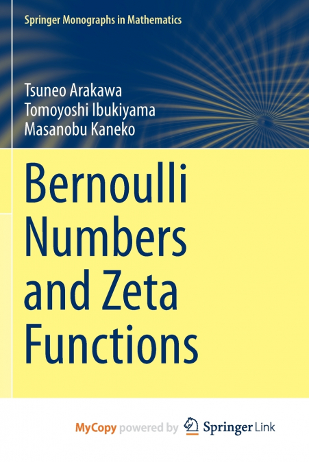 BERNOULLI NUMBERS AND ZETA FUNCTIONS
