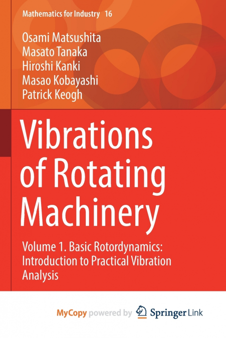 VIBRATIONS OF ROTATING MACHINERY