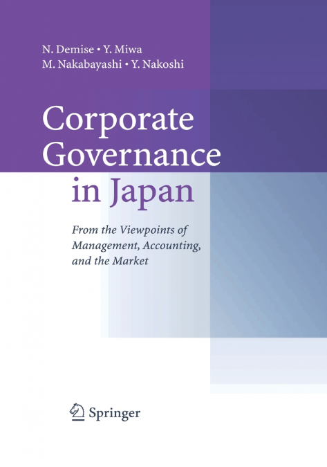 CORPORATE GOVERNANCE IN JAPAN