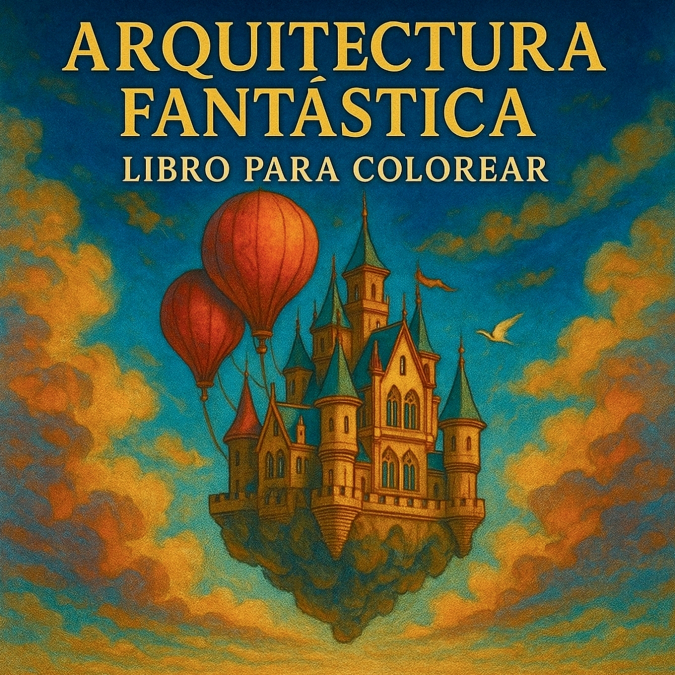 ARQUITECTURA FANTASTICA - LIBRO PARA COLOREAR