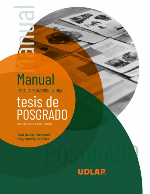 MANUAL PARA LA REDACCION DE UNA TESIS DE POSGRADO