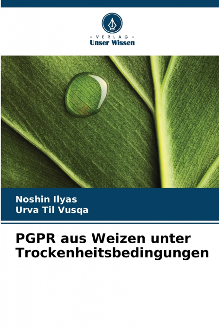 PGPR AUS WEIZEN UNTER TROCKENHEITSBEDINGUNGEN