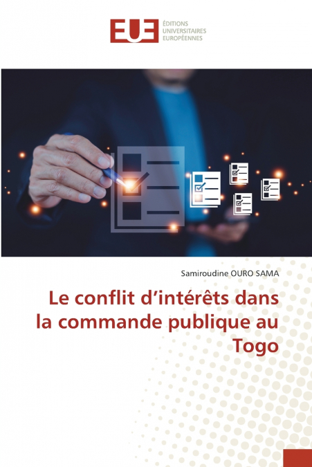 LE CONFLIT D?INTERETS DANS LA COMMANDE PUBLIQUE AU TOGO