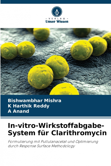 IN-VITRO-WIRKSTOFFABGABE-SYSTEM FUR CLARITHROMYCIN