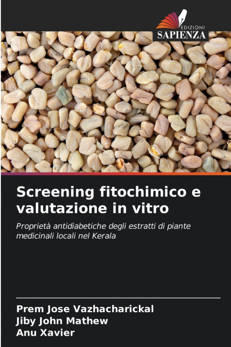 CRIBLAGE PHYTOCHIMIQUE ET EVALUATION IN VITRO