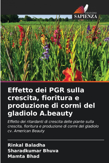 EFFETTO DEI PGR SULLA CRESCITA, FIORITURA E PRODUZIONE DI CO