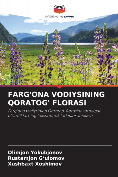 FARG?ONA VODIYSINING QORATOG? FLORASI