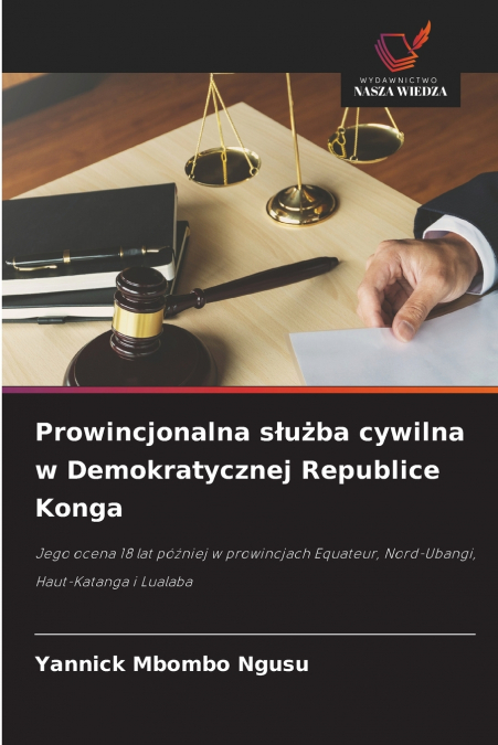 PROWINCJONALNA S?U?BA CYWILNA W DEMOKRATYCZNEJ REPUBLICE KON