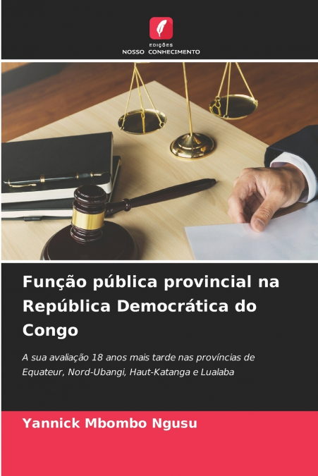 FUN�AO PUBLICA PROVINCIAL NA REPUBLICA DEMOCRATICA DO CONGO