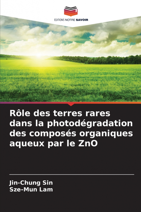 ROLE DES TERRES RARES DANS LA PHOTODEGRADATION DES COMPOSES