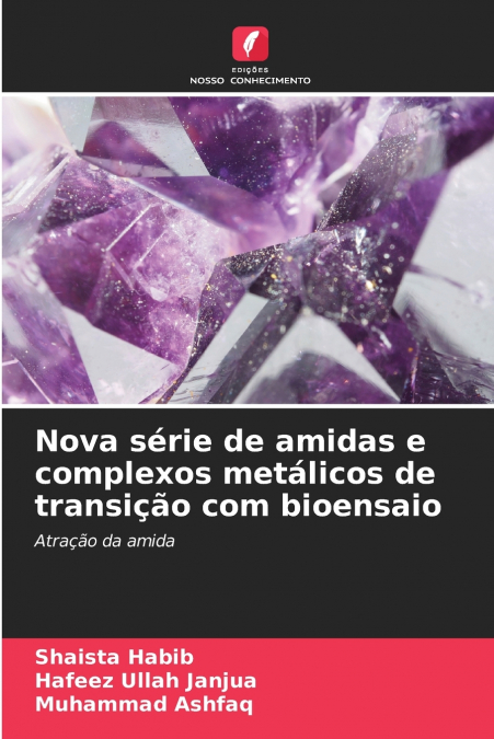 NOVA SERIE DE AMIDAS E COMPLEXOS METALICOS DE TRANSI�AO COM