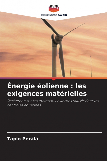 ENERGIE EOLIENNE