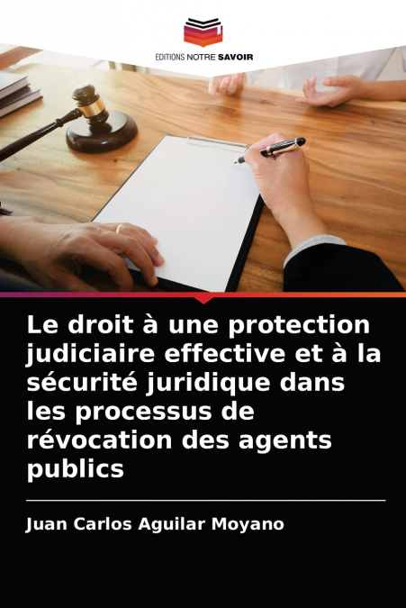THE RIGHT TO EFFECTIVE JUDICIAL PROTECTION AND LEGAL SECURIT