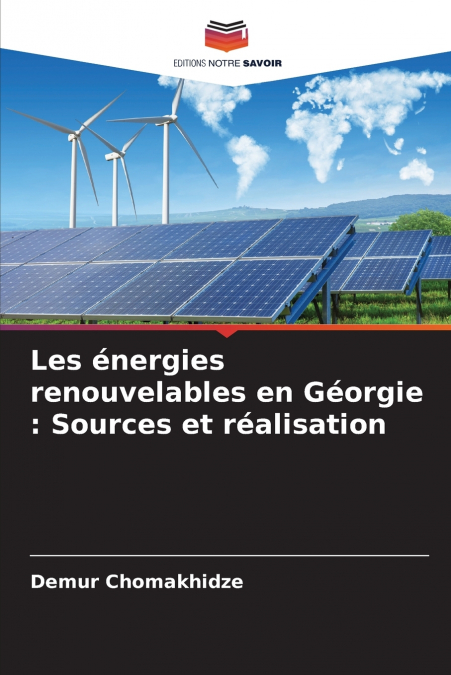 LES ENERGIES RENOUVELABLES EN GEORGIE