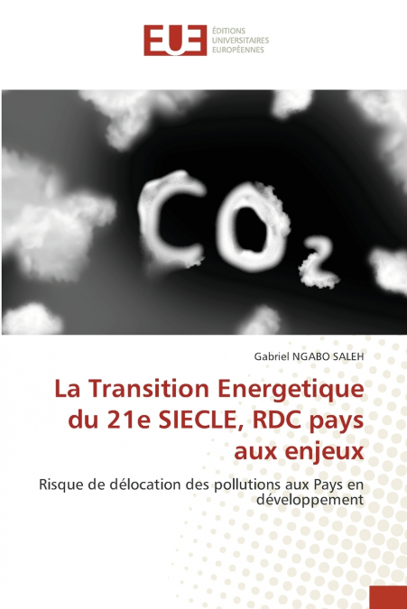 THE ENERGY TRANSITION OF THE 21 ST CENTURY, RDC PAYS AUX ENJ