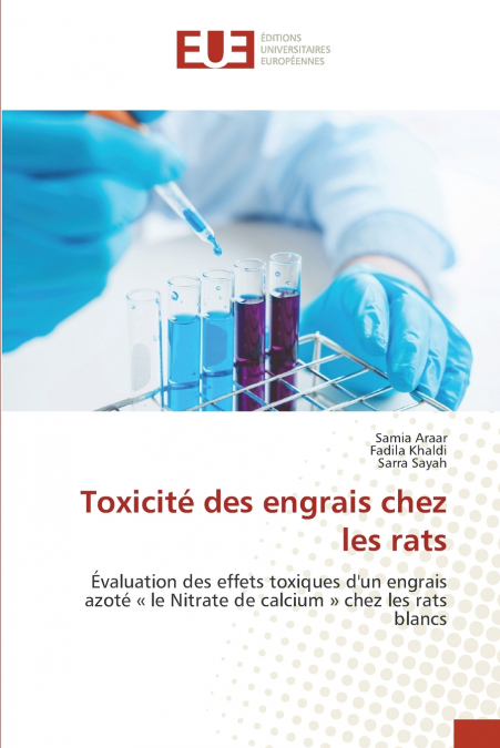 TOXICITE DES ENGRAIS CHEZ LES RATS
