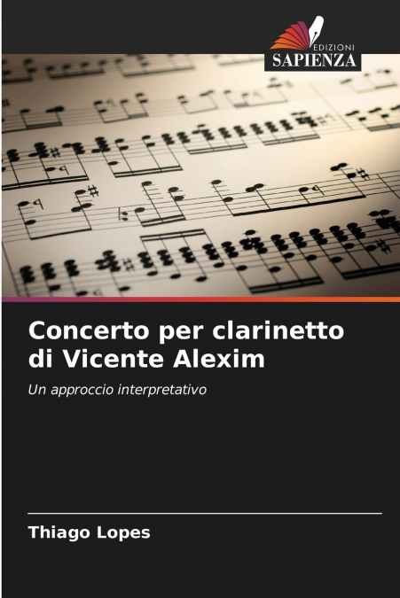 CONCERTO PER CLARINETTO DI VICENTE ALEXIM