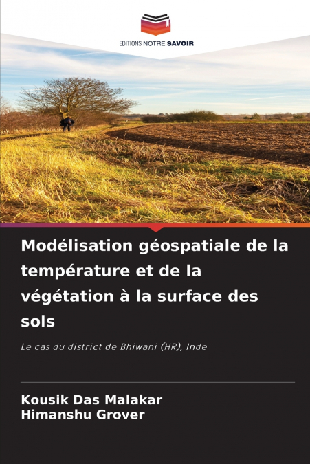 MODELISATION GEOSPATIALE DE LA TEMPERATURE ET DE LA VEGETATI