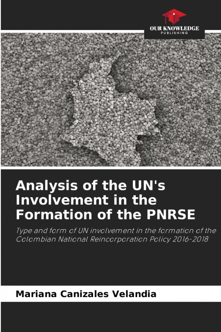 ANALYSIS OF THE UN?S INVOLVEMENT IN THE FORMATION OF THE PNR