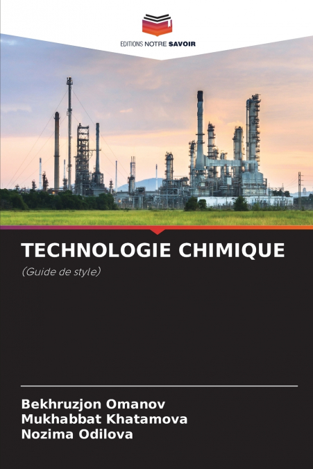 TECHNOLOGIE CHIMIQUE