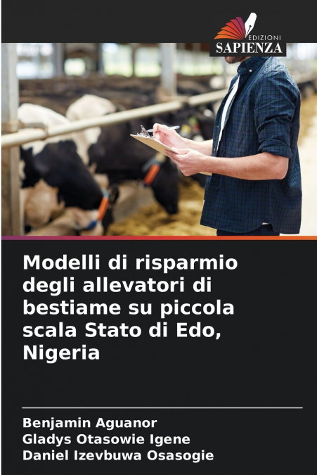 MODELLI DI RISPARMIO DEGLI ALLEVATORI DI BESTIAME SU PICCOLA