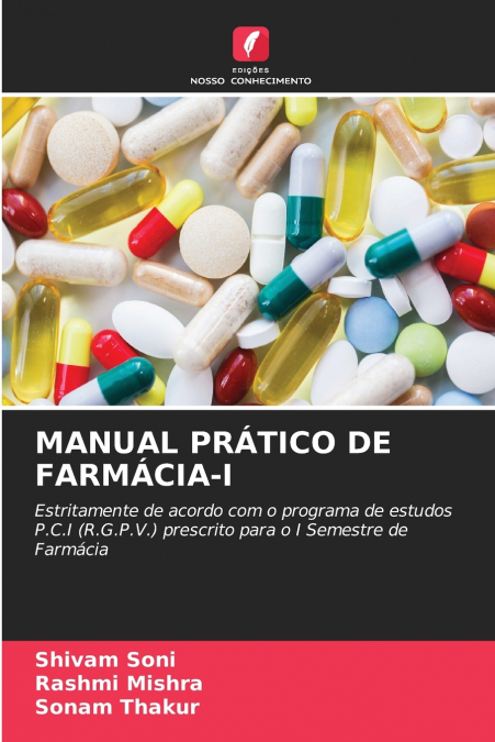 MANUEL PRATIQUE DE PHARMACIE-I