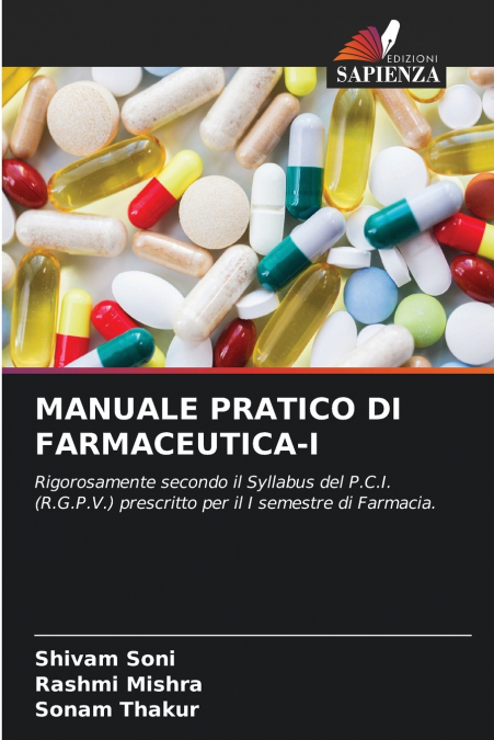 MANUEL PRATIQUE DE PHARMACIE-I