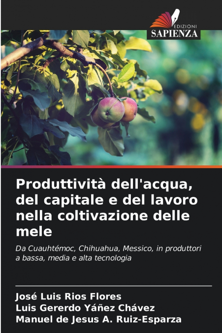 PRODUTTIVITA DELL?ACQUA, DEL CAPITALE E DEL LAVORO NELLA COL