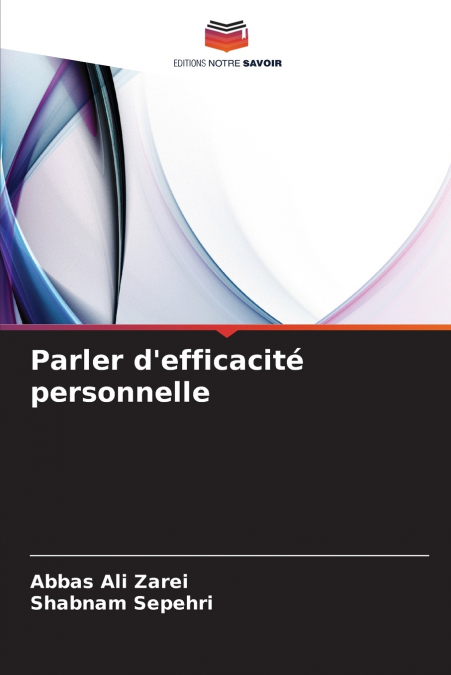 PARLER D?EFFICACITE PERSONNELLE