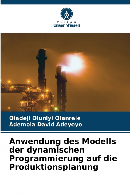 ANWENDUNG DES MODELLS DER DYNAMISCHEN PROGRAMMIERUNG AUF DIE